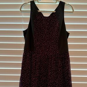 Kensie Colorblocked Skater Dress